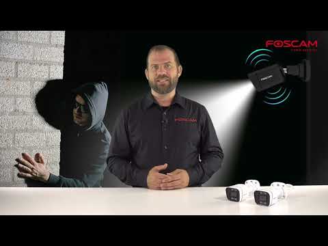 Foscam V5EP, 5MP PoE IP beveiligingscamera met persoons- en voertuigdetectie