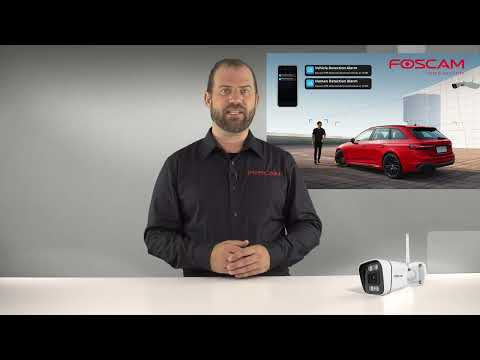 Foscam V5P, 3K/5MP dual-band WiFi camera met geluid- en lichtalarm