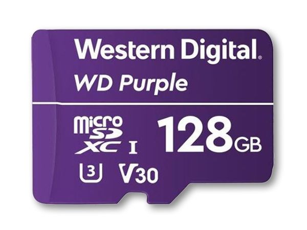 WD Purple 128GB surveillance microSD