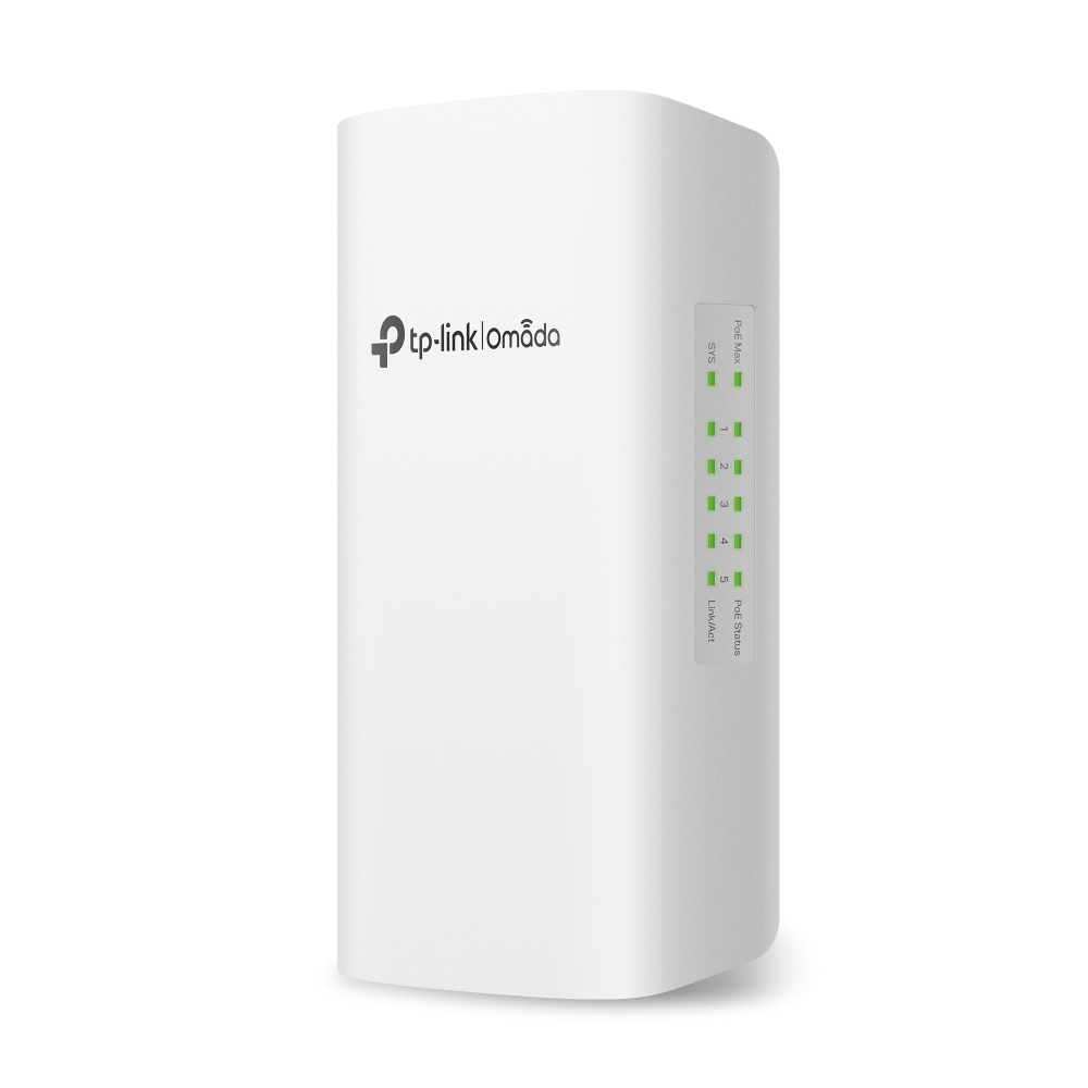 [SG2005P-PD] TP-Link Omada 5-Port Gigabit Smart Switch with 1-Port PoE++ in and 4-Port PoE+ Out