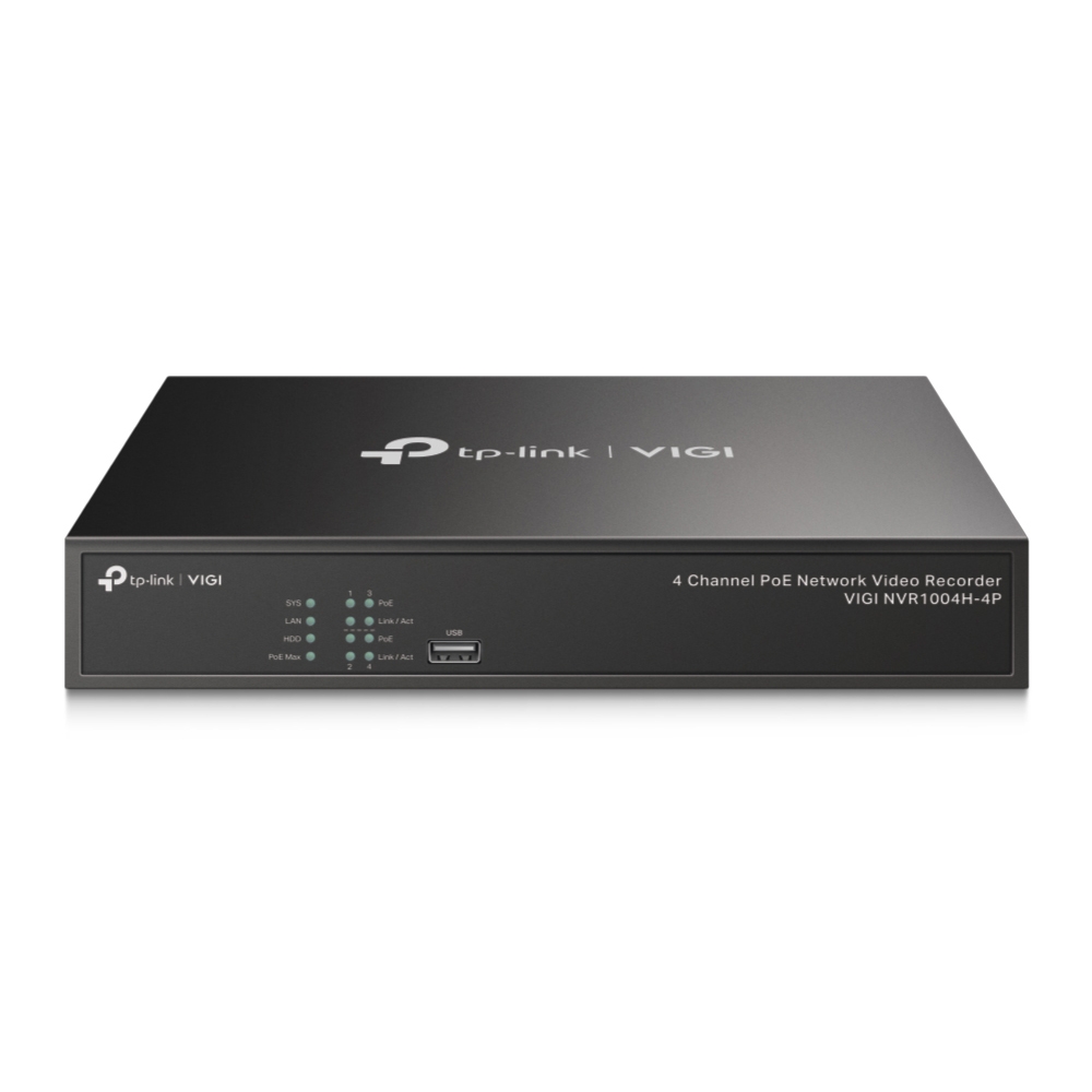 VIGI NVR1004H-4P 4 Channel PoE+ Network Video